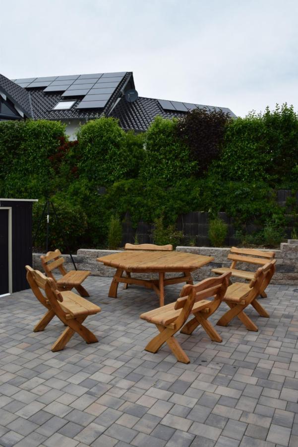 Hunsruecker-Fewo - Die Erlebnishuette - 2 Ferienwohnungen Im Hunsrueck In Unzenberg Gobenhausen Buitenkant foto